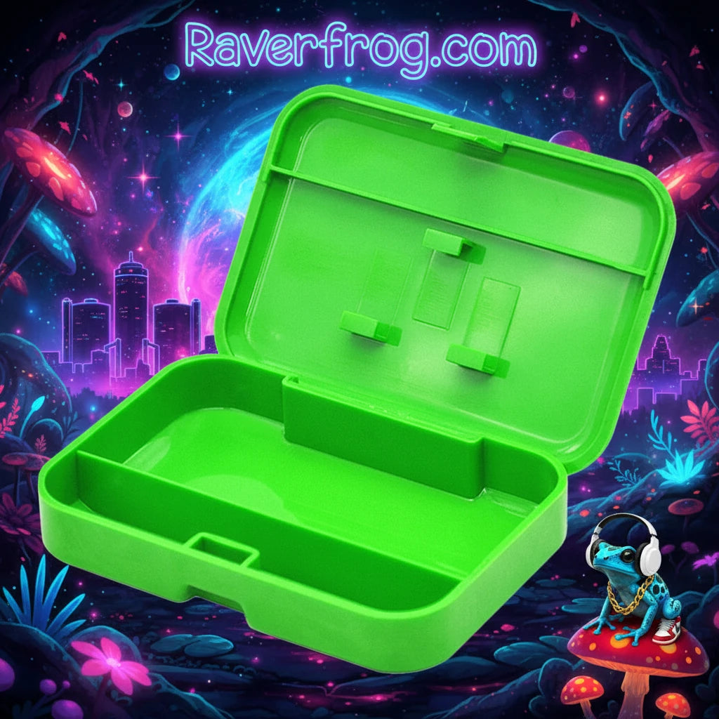 Compact Smoking Stash Box Storage Case.