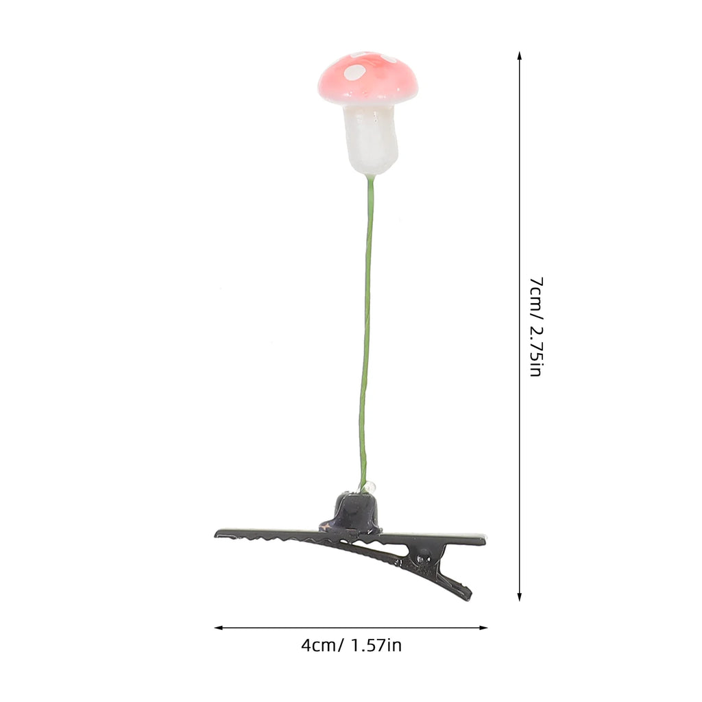 30pcs Mushroom Vibe Festival Hair Clips