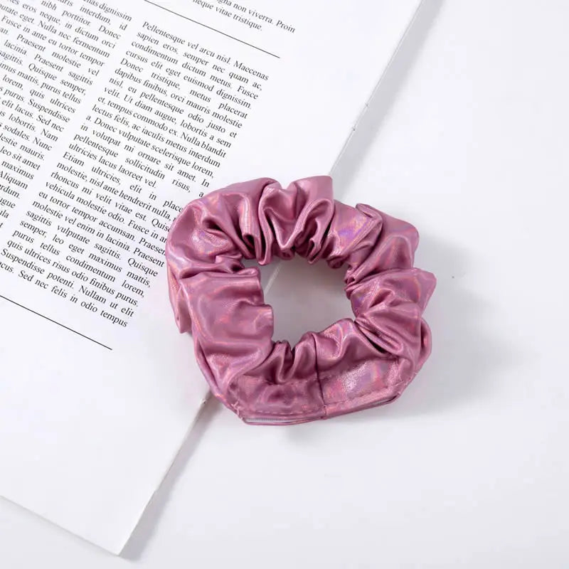 Secret Hair Scrunchie ⁣⁣⁣⁣Stash Hidden Storage Compartment.