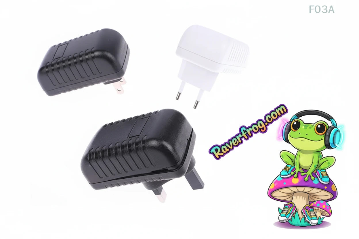 Charging Power Brick Stash Spot.  U.S. and E.U. Styles Available.  Plug Walk.
