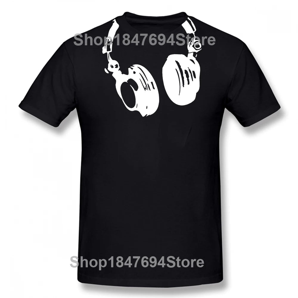 Dj Headphones Graphic T-Shirt