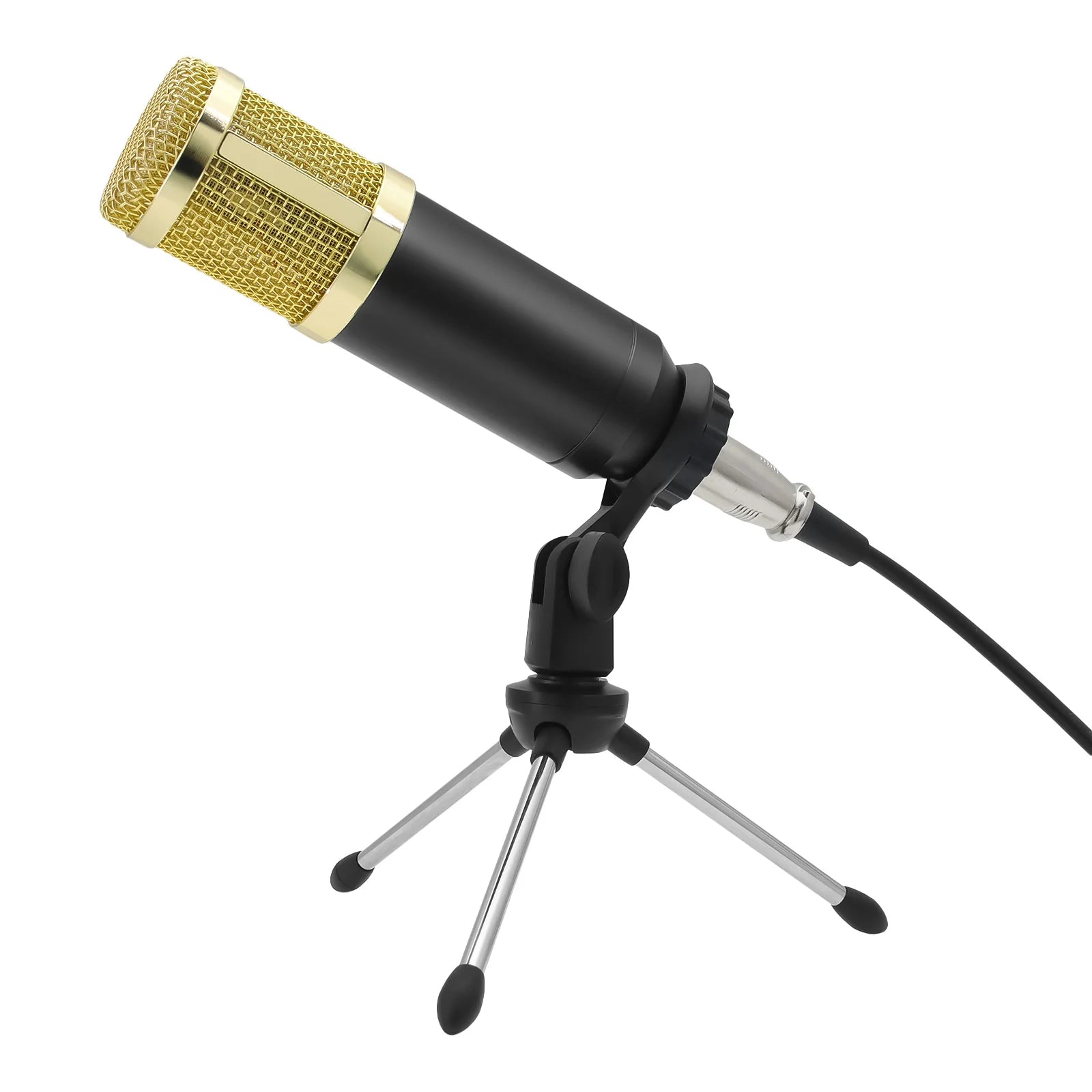 DJ Equipment Microphone + Sound Card Console.