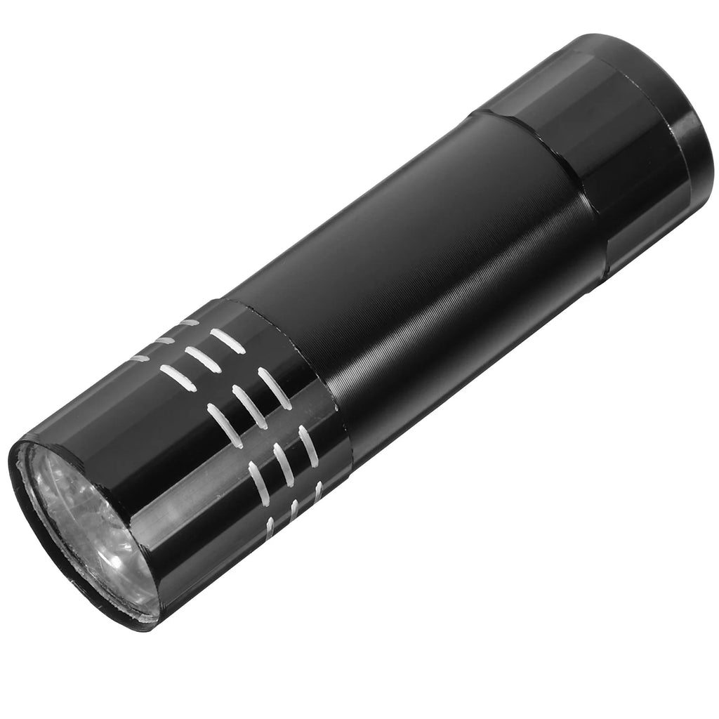 1Pc Black Small Flashlight Hiding Box Hidden Stash.  Working Flashlight.