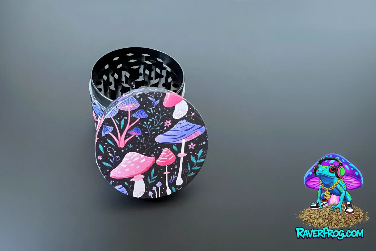 2" Mushroom Grinder with Keefe Collector.
