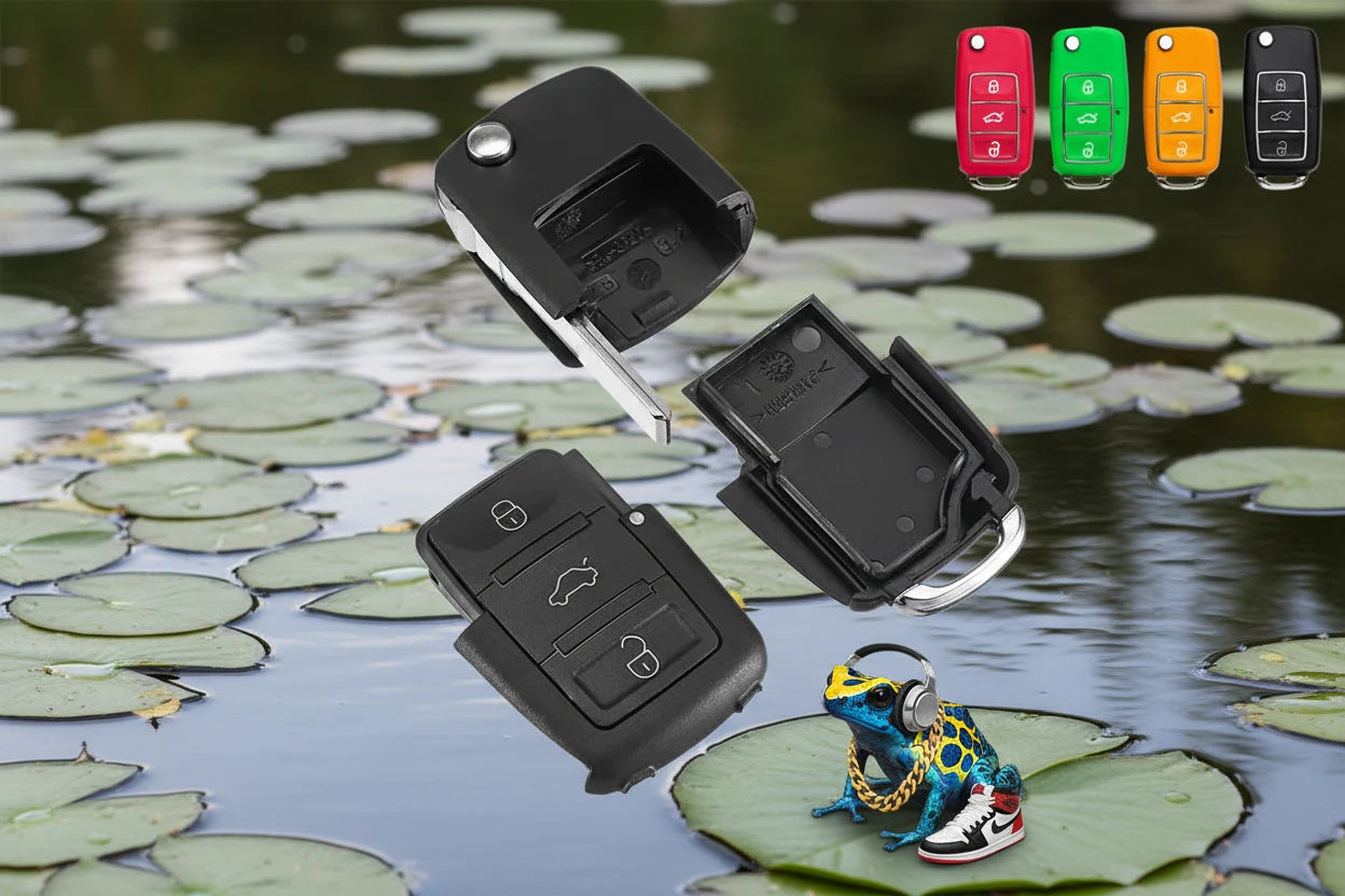 Fake Car Key Safe Hidden Secret Compartment Stash Box Discreet Decoy Car Key Fob