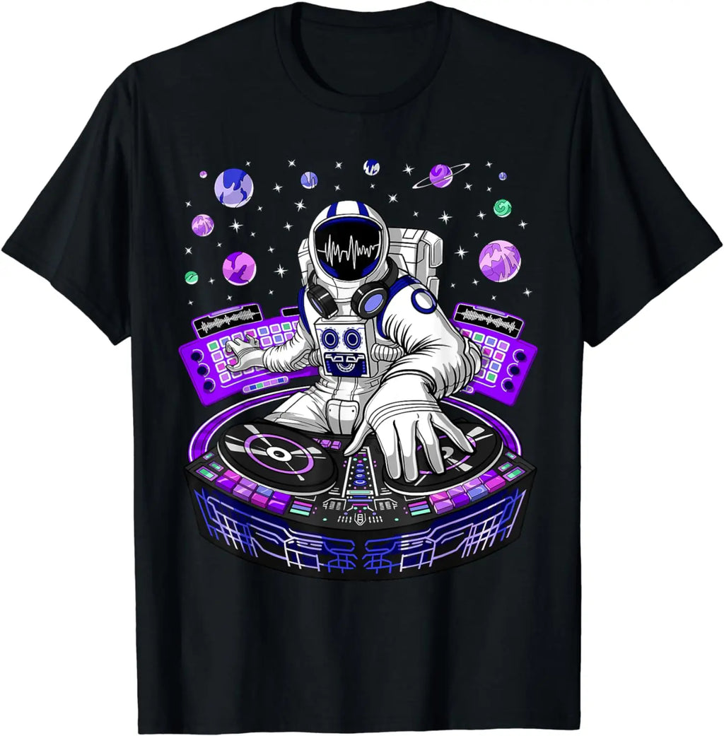 Astronaut Psychedelic DJ T-Shirt