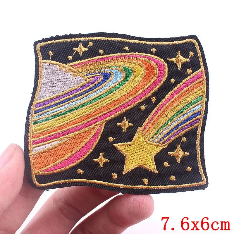 Iron-On Swag Patches.