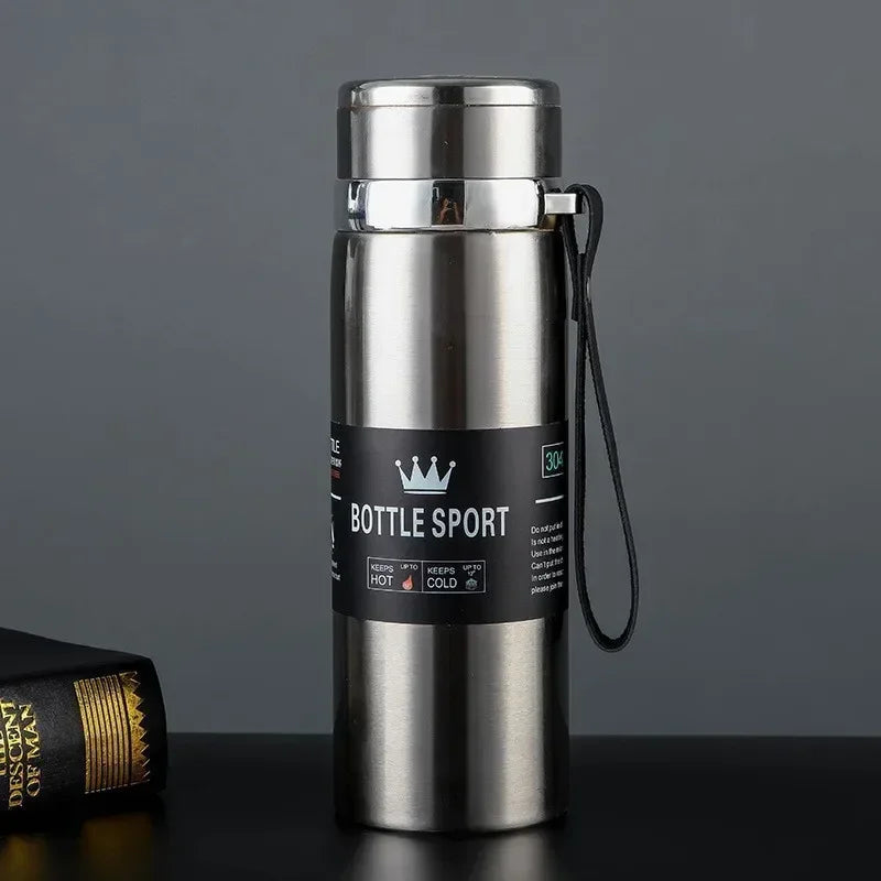 1L Thermal Hot/Cold Vacuum sealed Water Bottle.