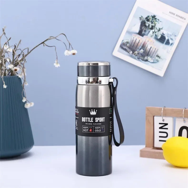 1L Thermal Hot/Cold Vacuum sealed Water Bottle.