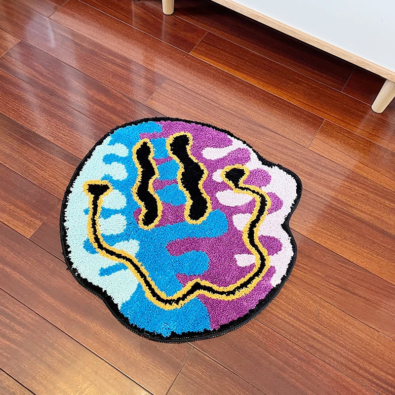 “Have a nice trip” Magic Trippy Smiling Rug