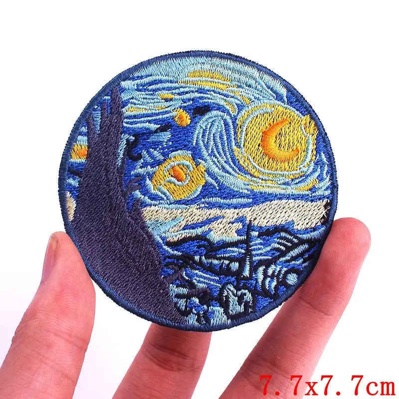 Iron-On Swag Patches.
