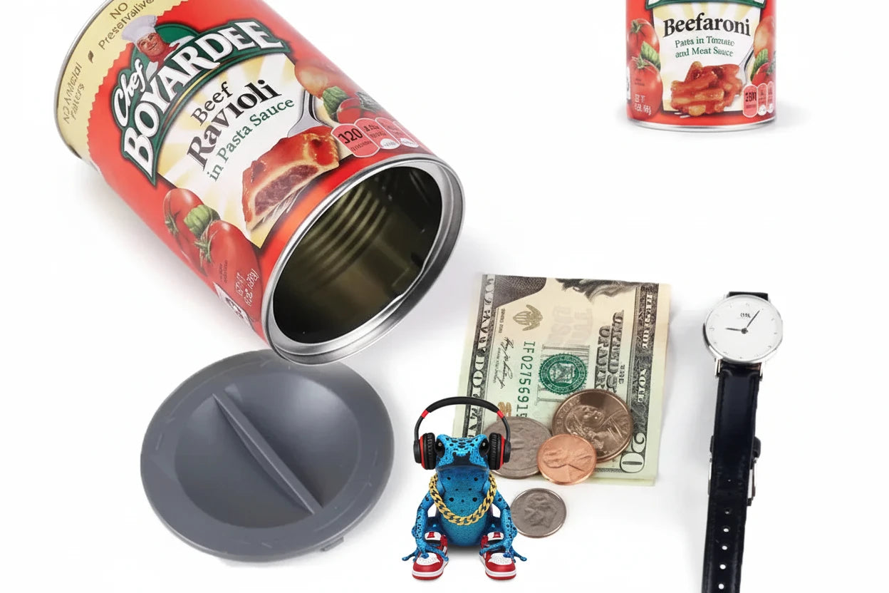 Food Cans Secret Stash Hiding Container