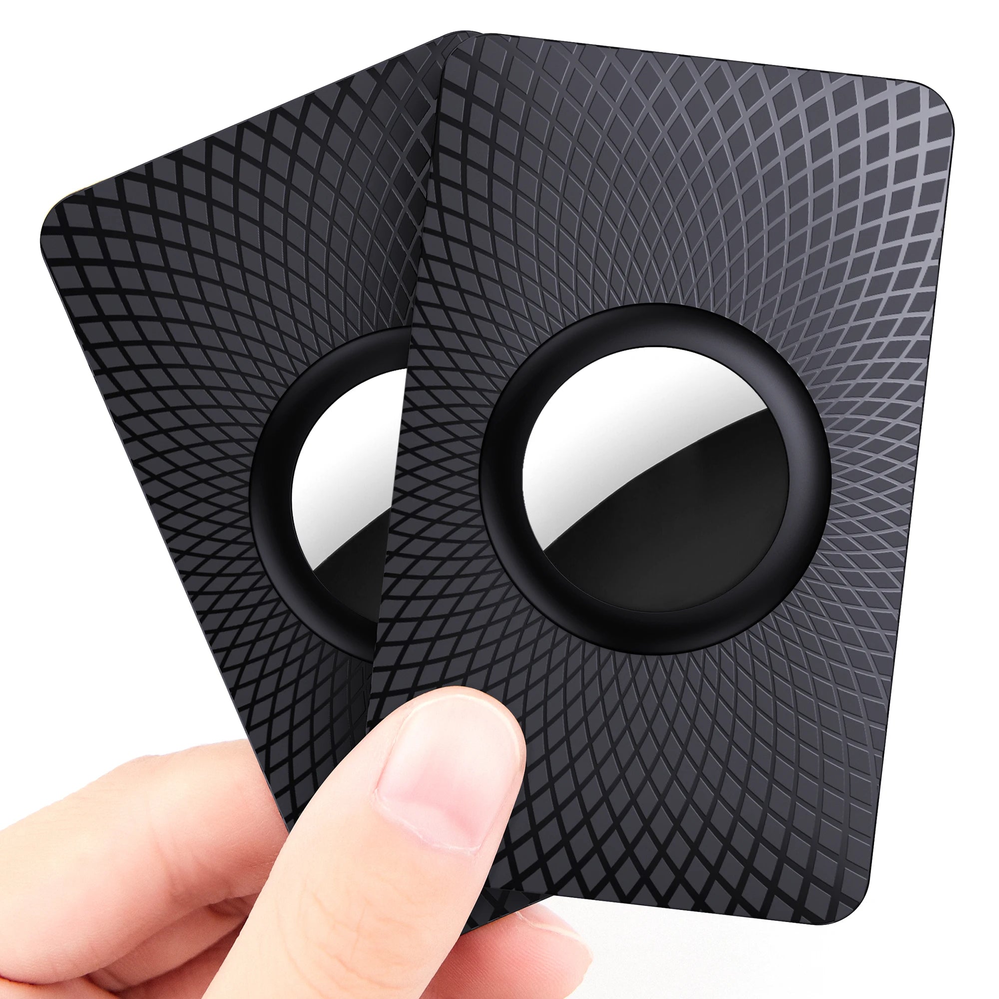2Pack For Apple Airtag Wallet Case Thin Card Size.