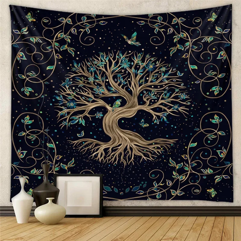 Psychedelic Trippy Sublime Sun Tapestry and many other Solar themed choices.