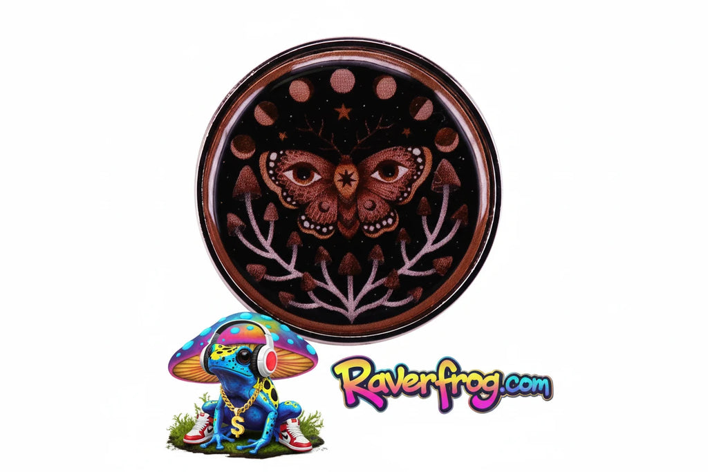 Mushrooms and Magical Forest Enamel Drip Pin Collection.