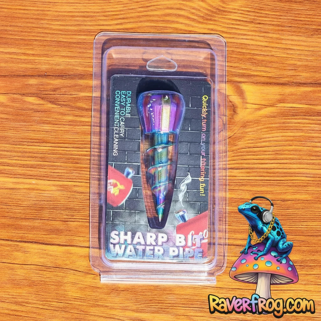 Heavy Duty Screw-In Pipe.  Create Water-Bong from Cans, Bottles, Etc.  No Pipe, No Problem.  Easily bring into festival and Create your Masterpiece.