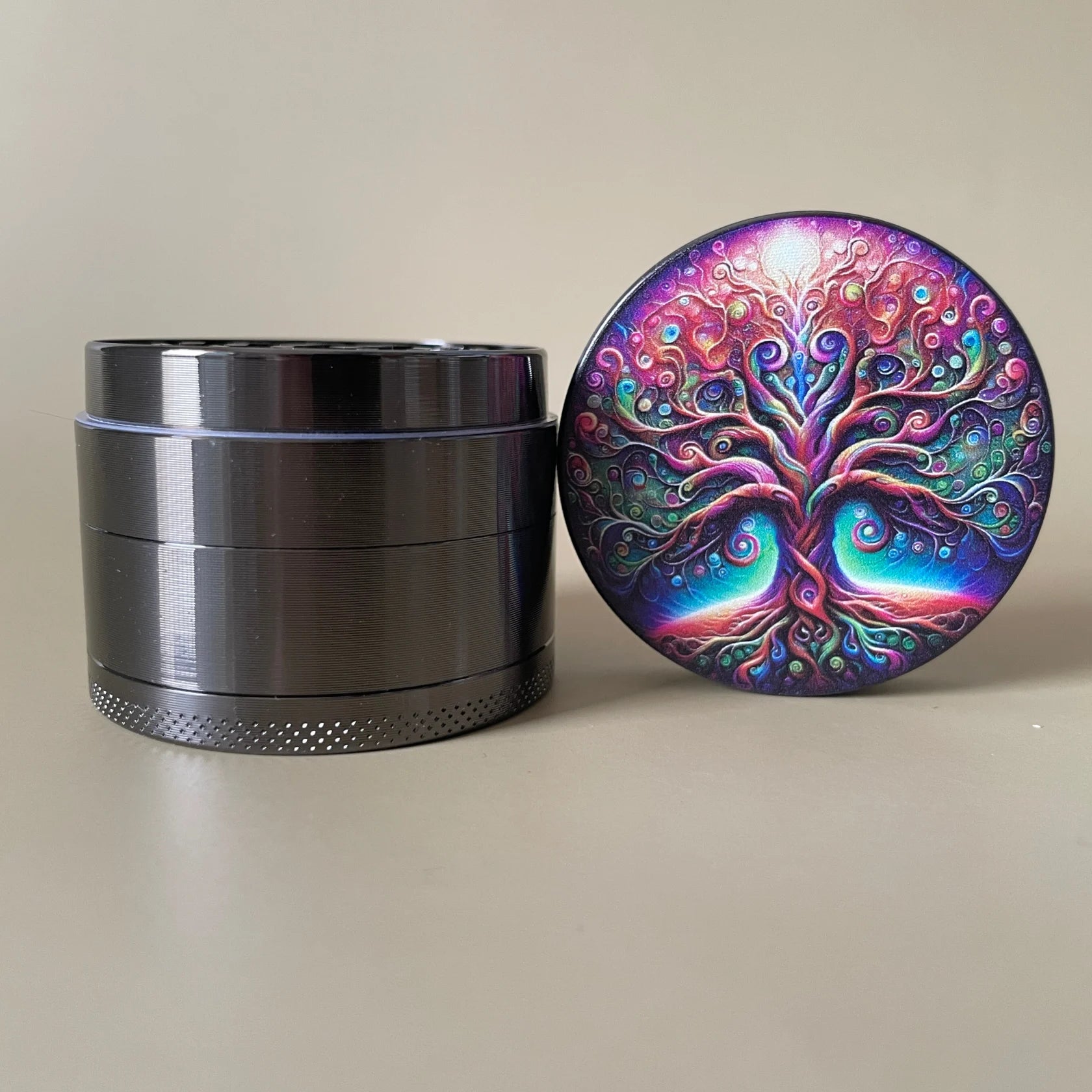 Raverfrog Grinder (Compact and Large Sizes Available) Metal Herb Grinder