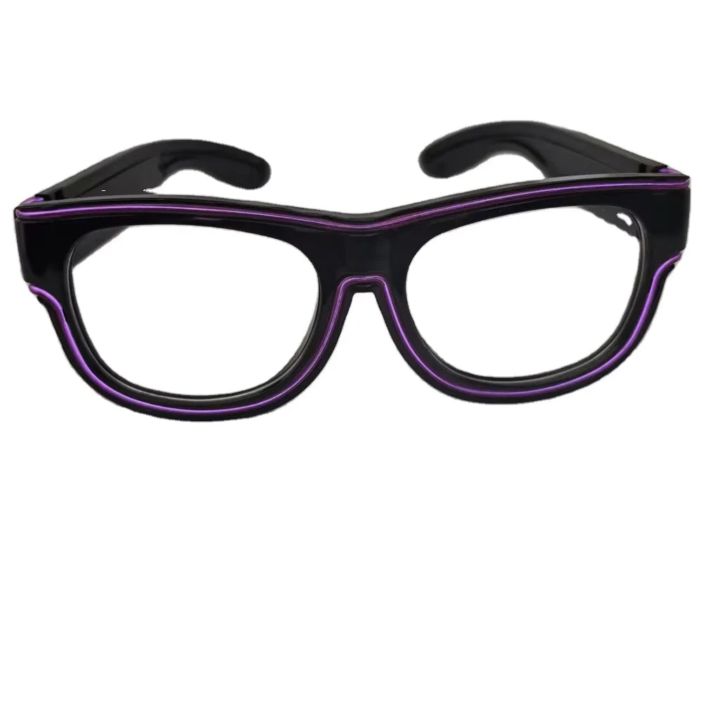 Raverfrog Wireless LED luminous rechargeable sunglasses.  No cords!