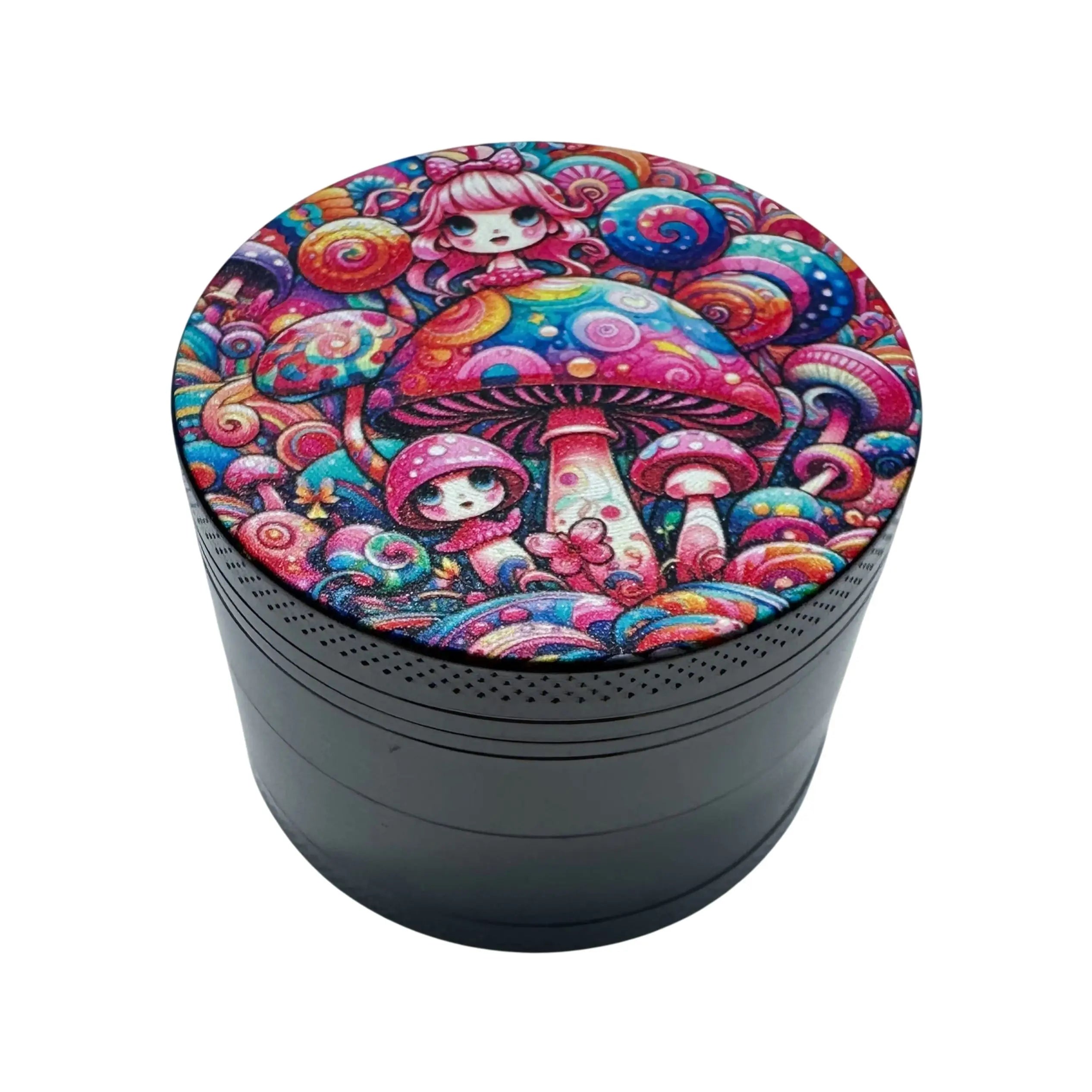 Raverfrog Grinder (Compact and Large Sizes Available) Metal Herb Grinder