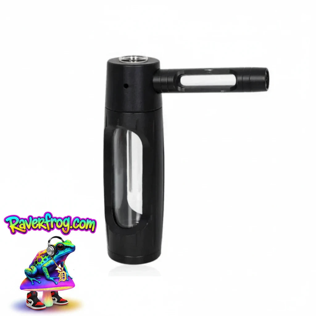 Ultra-Premium Portable Sealed Metal Water Pipe with 155mm Glass Bowls.  All Glass and Metal.  💨 Anything!