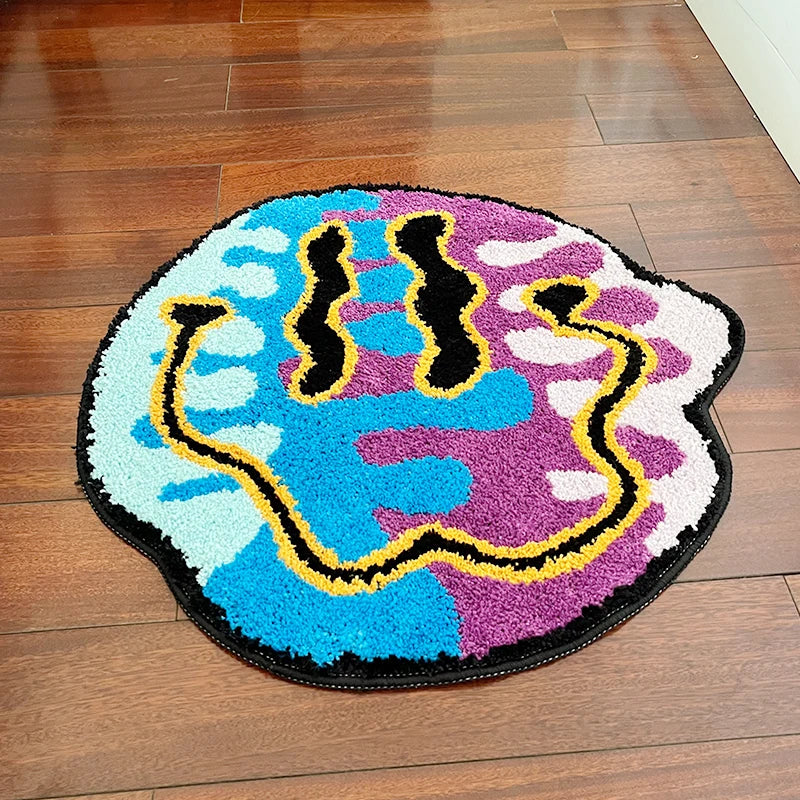 “Have a nice trip” Magic Trippy Smiling Rug