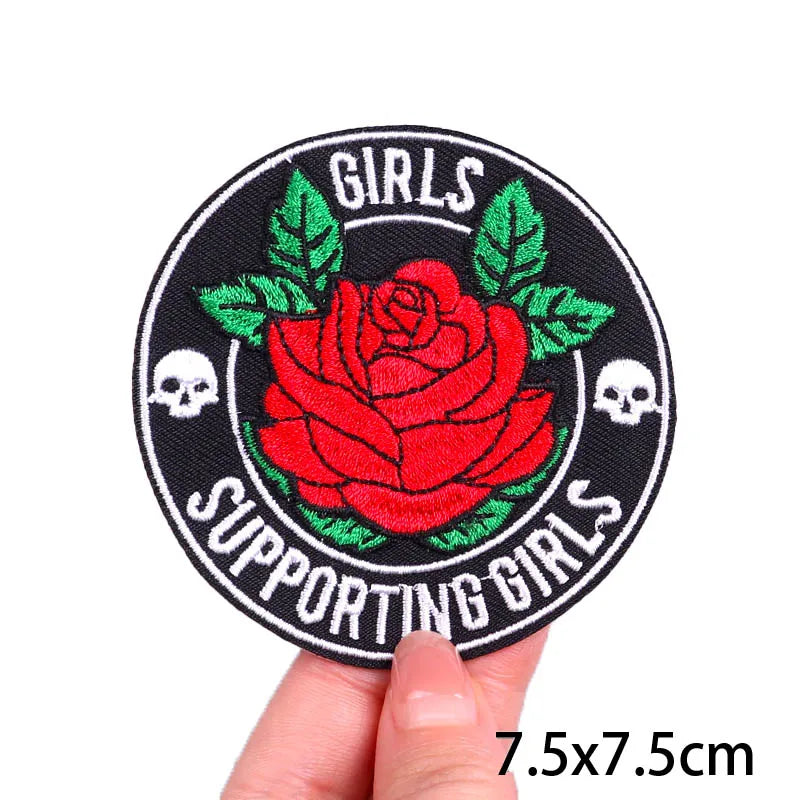 Iron-On Swag Patches.
