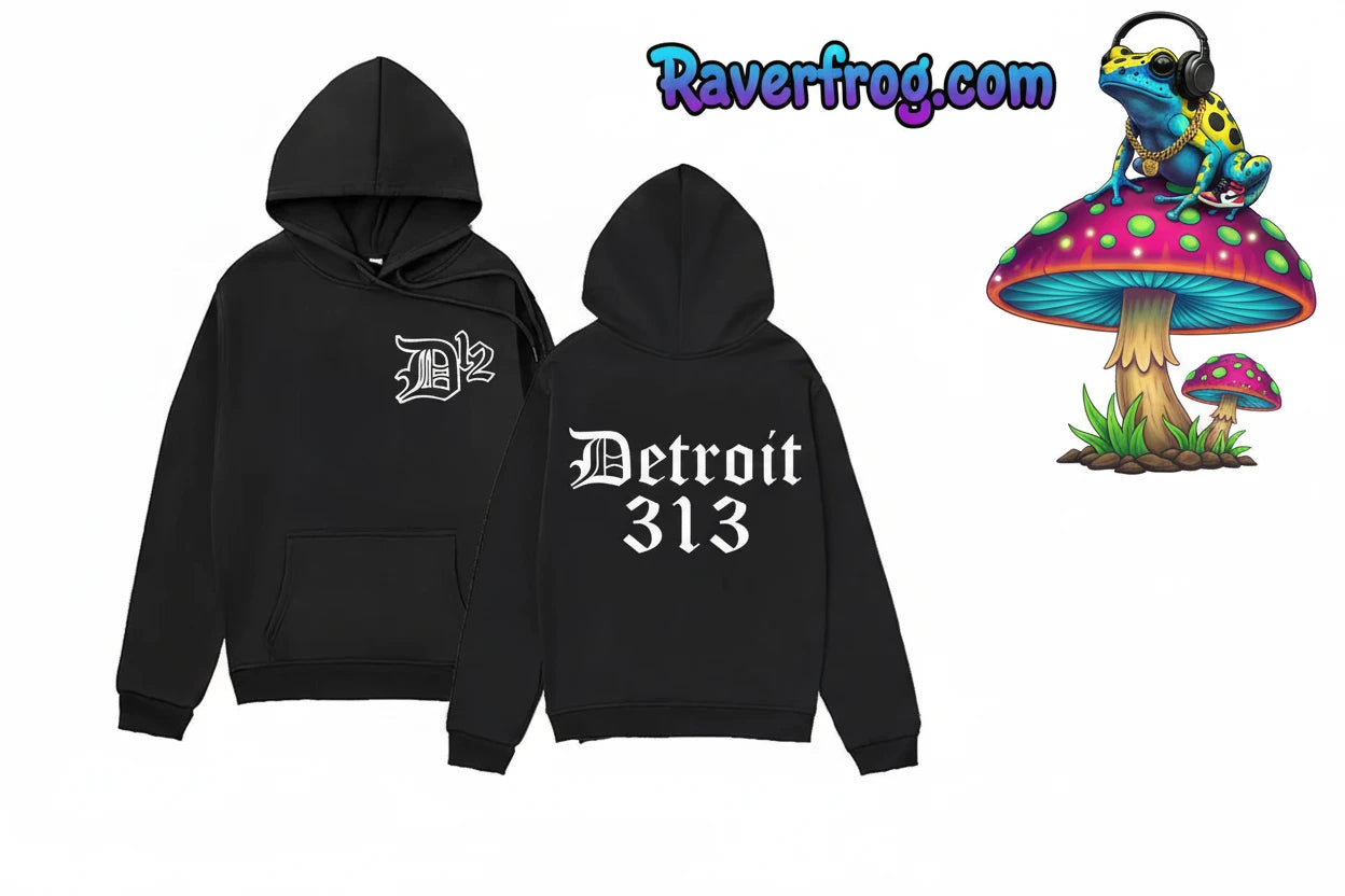 D12 Detroit 313 Hoodie.