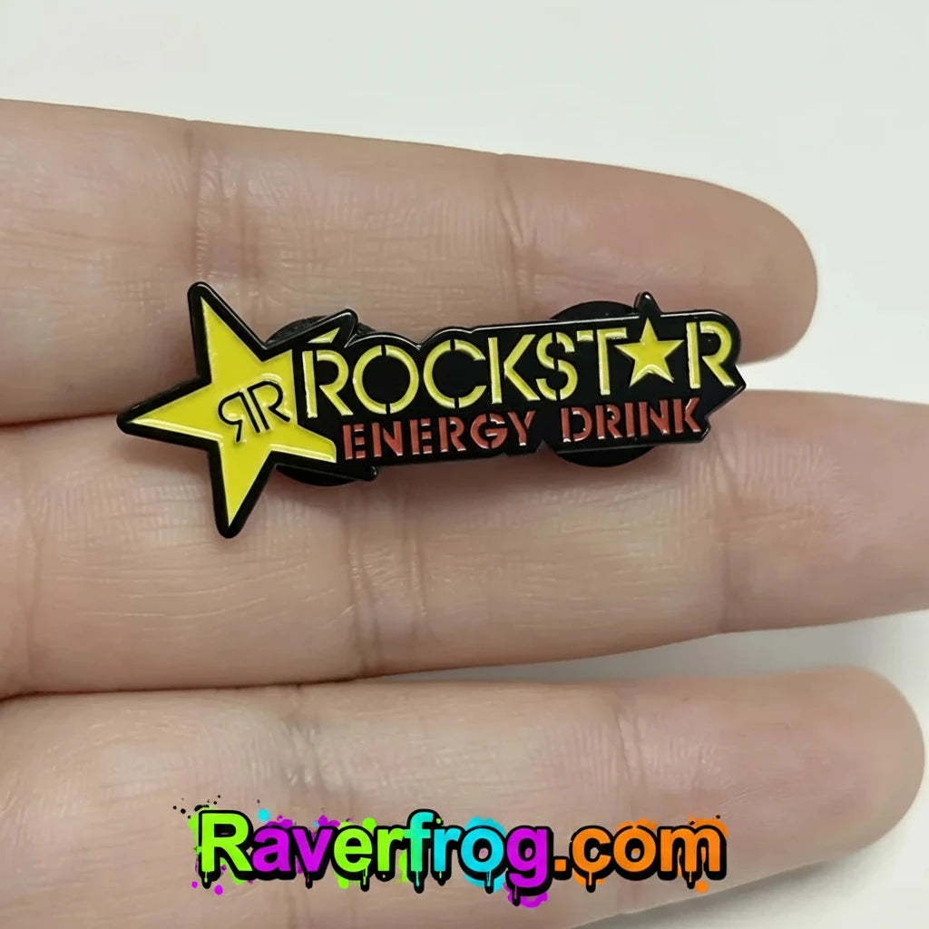 Rockstar Energy Enamel Festival Pin