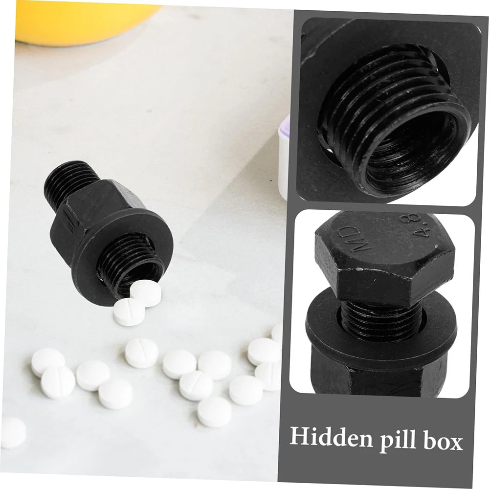 Large Screw Stash Spot. Real metal - Real Secure.