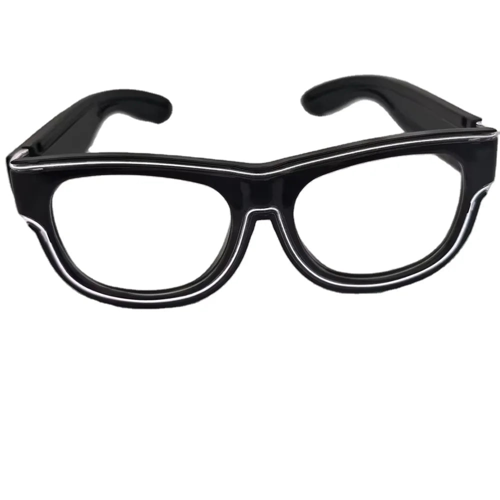 Raverfrog Wireless LED luminous rechargeable sunglasses.  No cords!