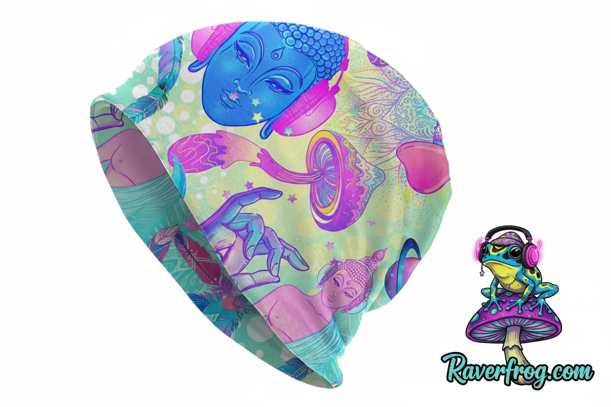 Psychedelic Magic Mushroom Beanies / Skully Caps.