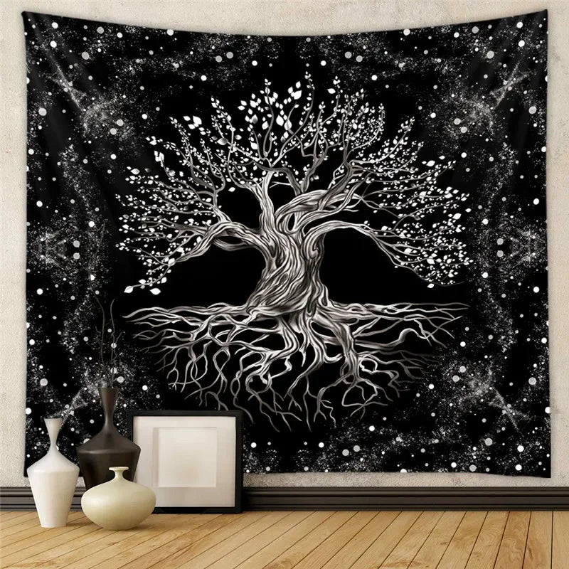 Psychedelic Trippy Sublime Sun Tapestry and many other Solar themed choices.