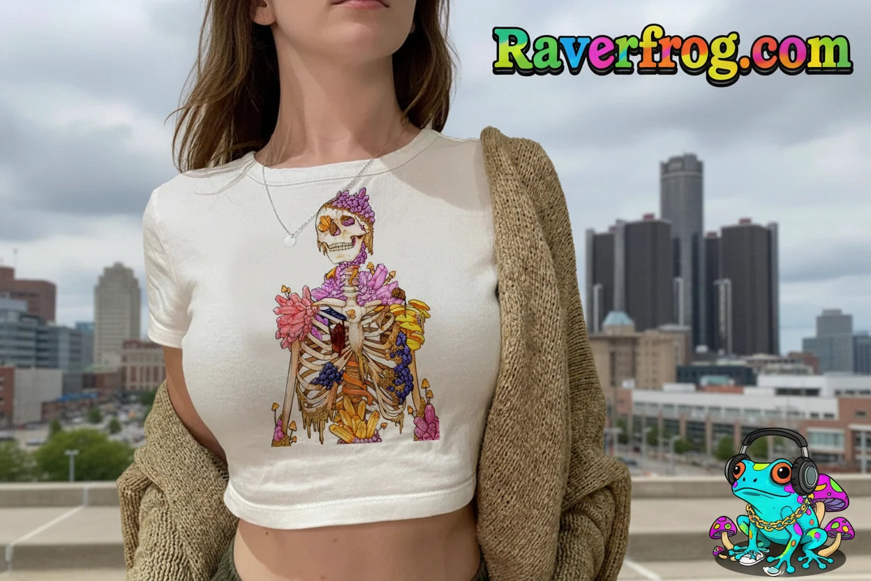 Magic Mushrooms / Magical Forest / Fairy - Frog Core/ Cute Lady frog Tops.
