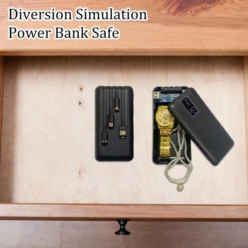 Disguised Multi-Function Power Brick Safe.  Large capacity, very secure.