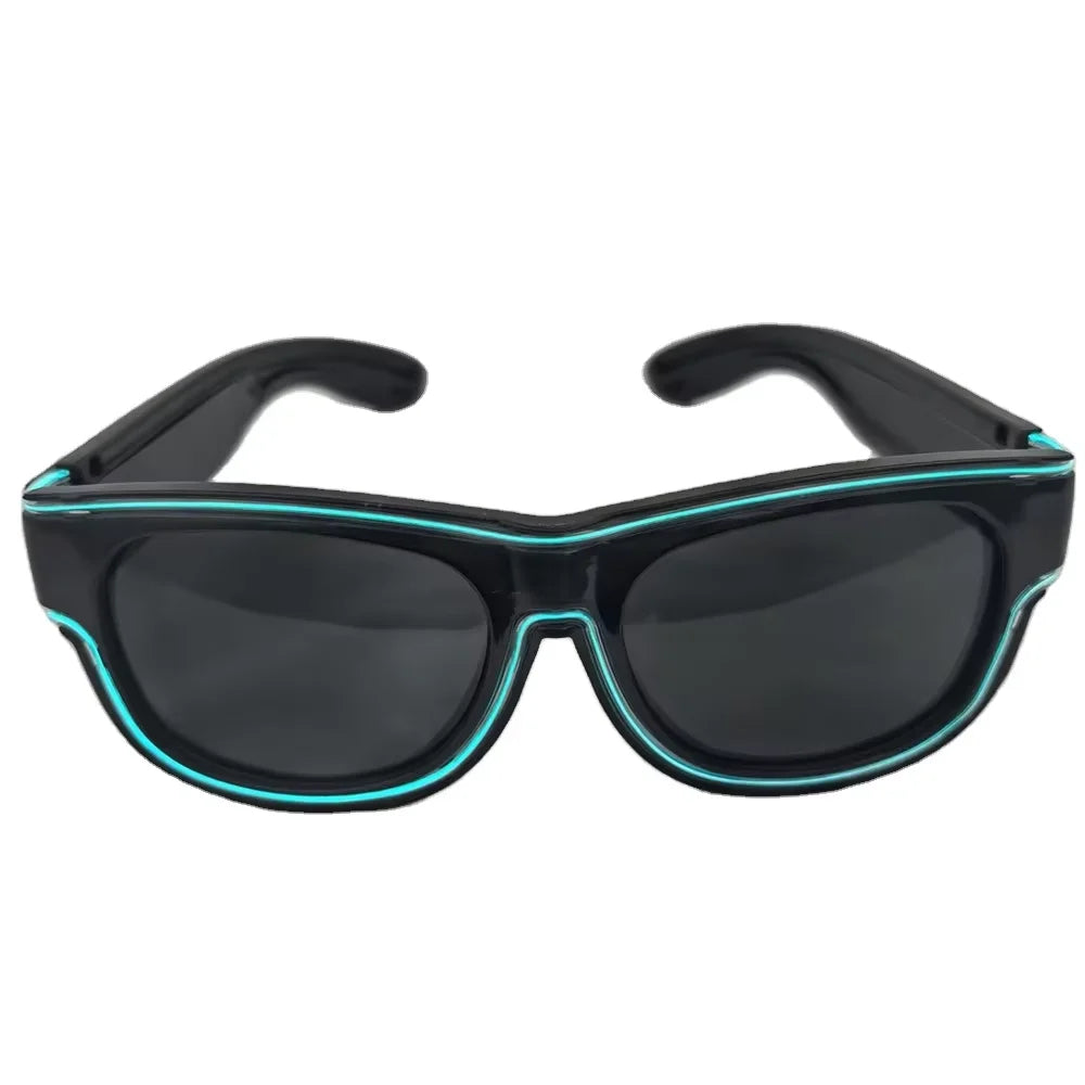 Raverfrog Wireless LED luminous rechargeable sunglasses.  No cords!