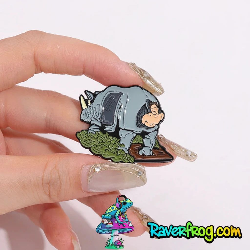 Ace Ventura Wacky Enamel Festival Pins.  5 Different Options!