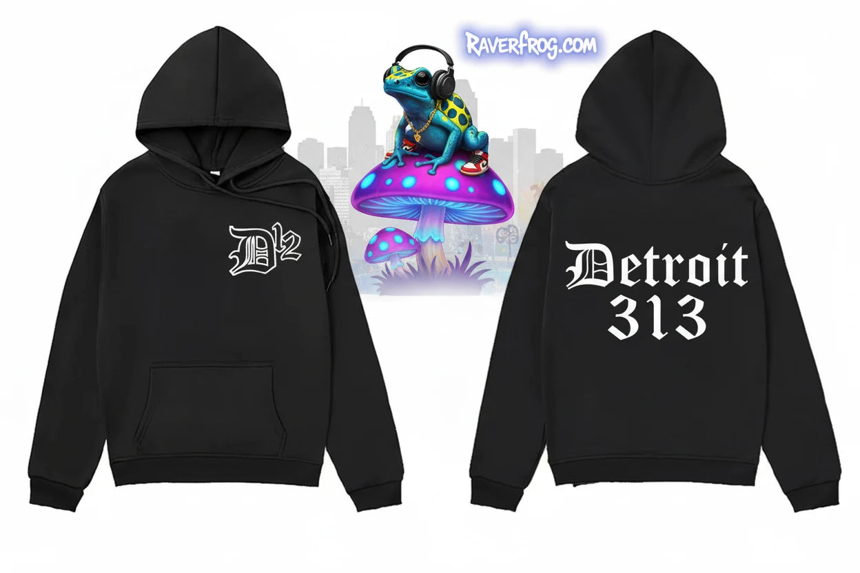 D12 Detroit 313 Hoodie.