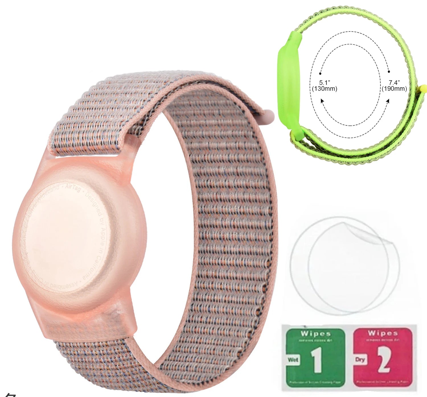 Airtag Bracelets, Clips, Pins, etc. Waterproof and Secure.  Stay together.  Keep the Frogs together!