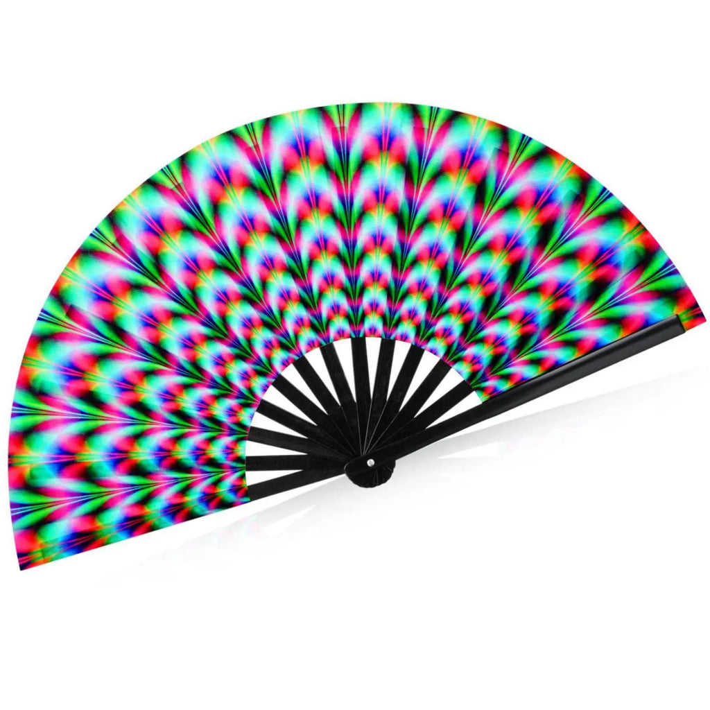 Foldable LARGE Raver Fan.