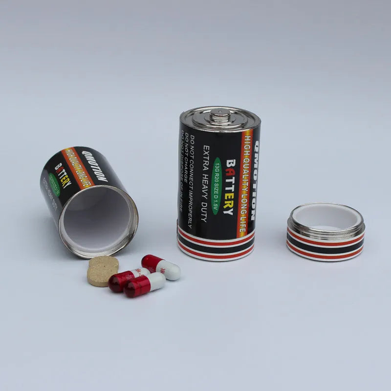 Empty Dry Cell ⁣⁣⁣⁣Battery Travel Diversion Stash Safe