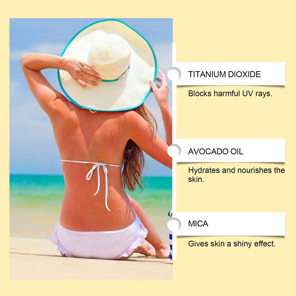 Rapid Absorption Refreshing-Not Sticky-Isolate UV-Body Sunblock Spray