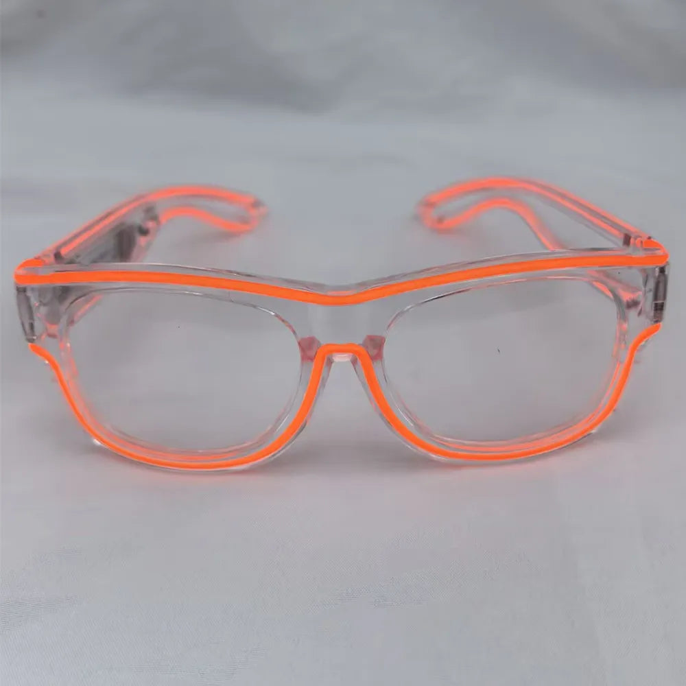 Raverfrog Wireless LED luminous rechargeable sunglasses.  No cords!