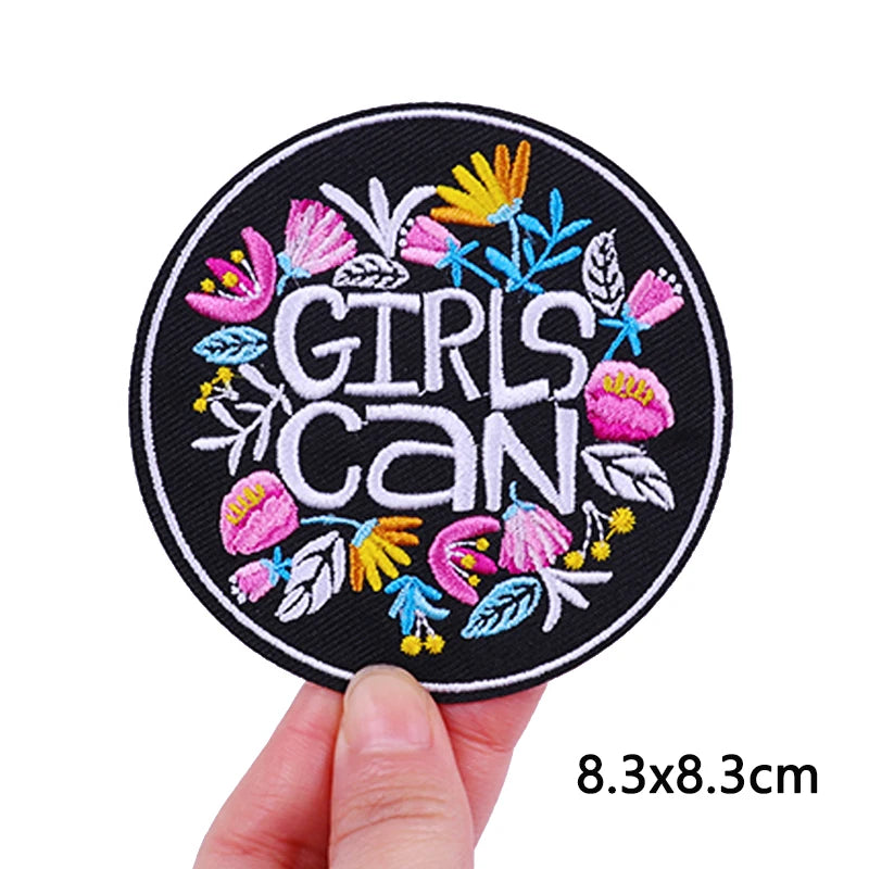 Iron-On Swag Patches.