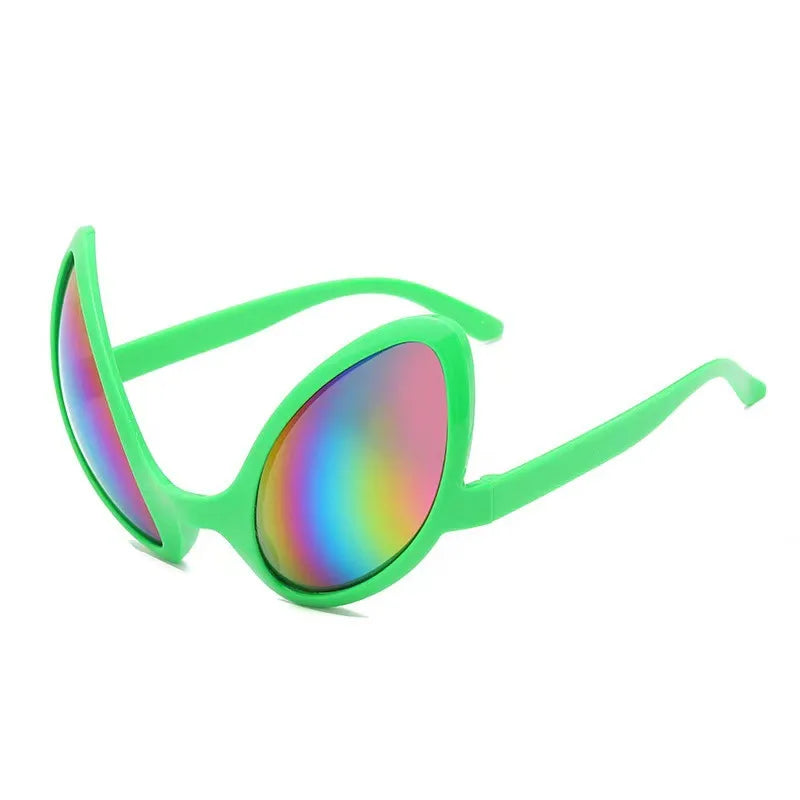 1 pcs Holiday Party Glasses Boys Girls Funny Alien Style Frame Eyeglasses Glow Sunglasses Light Up Bar Rave Night