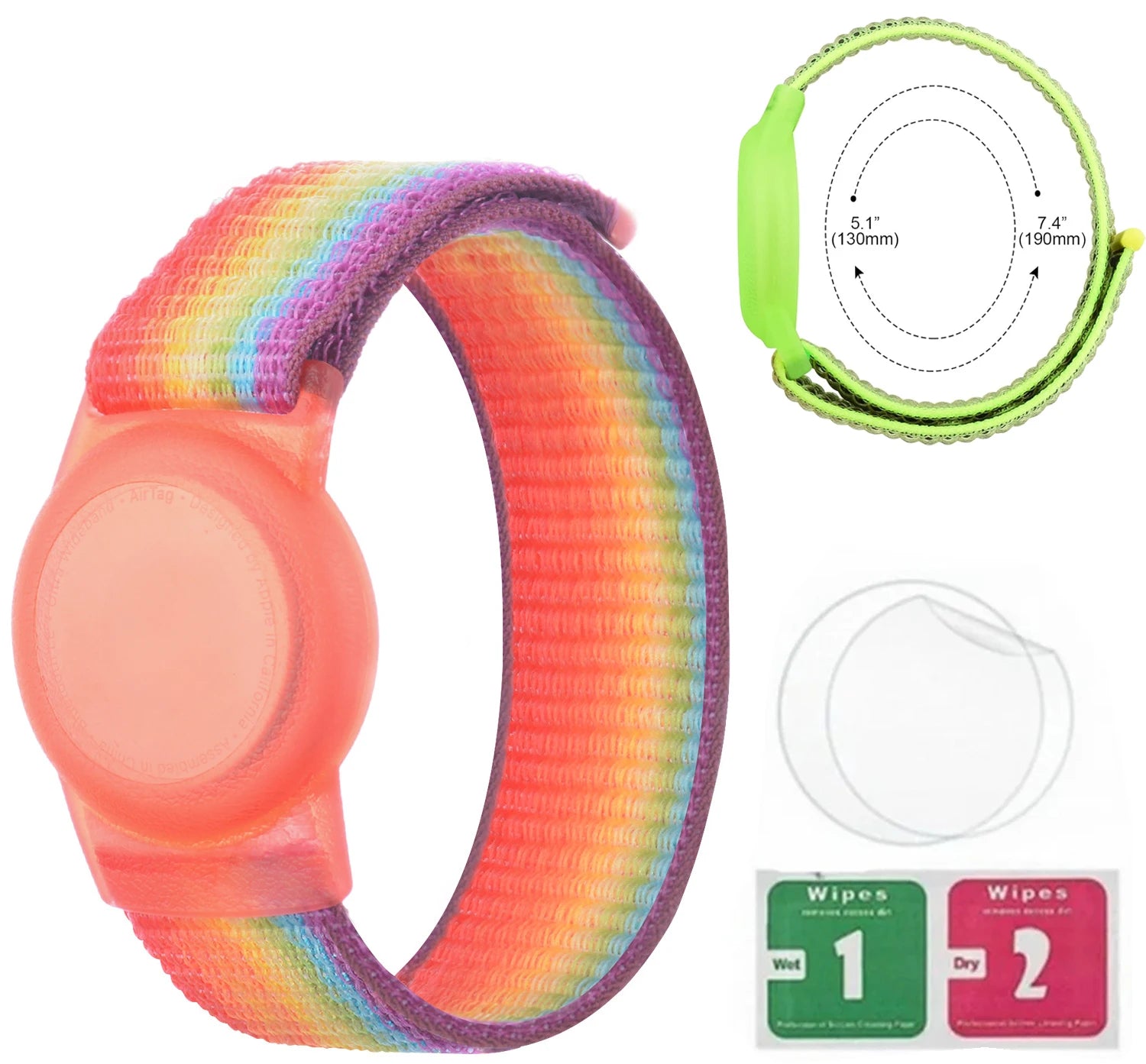 Airtag Bracelets, Clips, Pins, etc. Waterproof and Secure.  Stay together.  Keep the Frogs together!