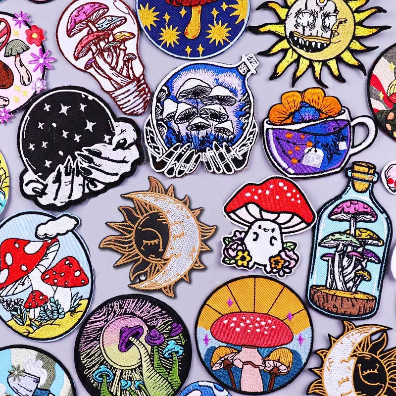 Iron-On Swag Patches.