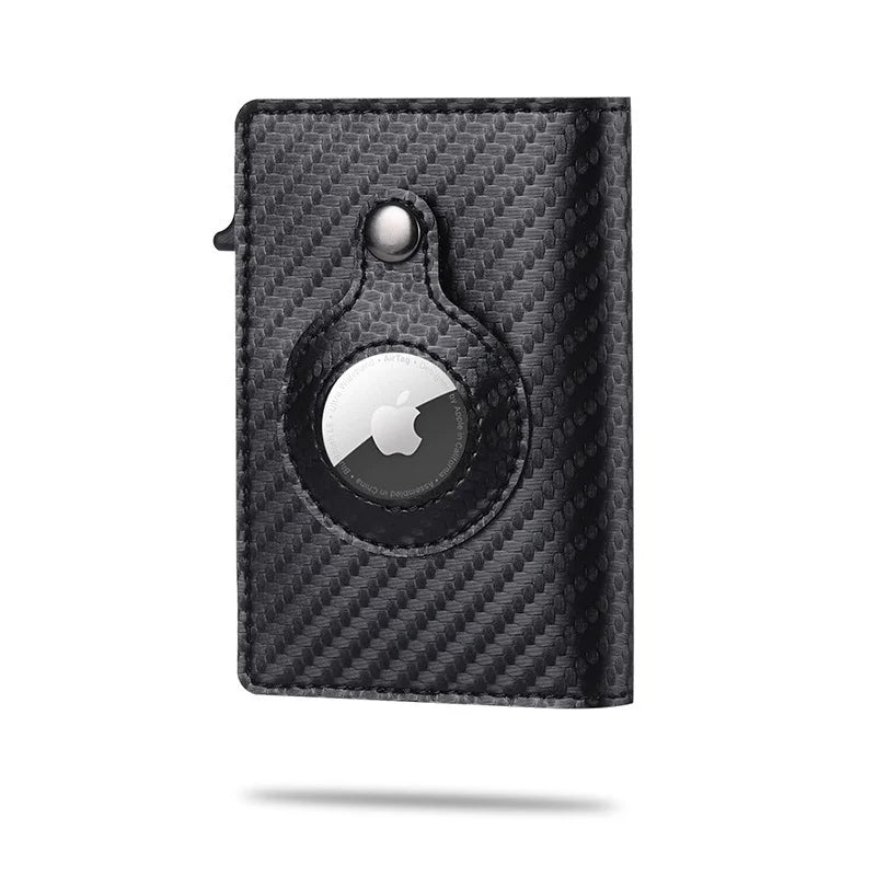 Apple AirTag Wallet. Carbon Fiber or Leather Options. Never lose your wallet again. Festival MUST HAVE.