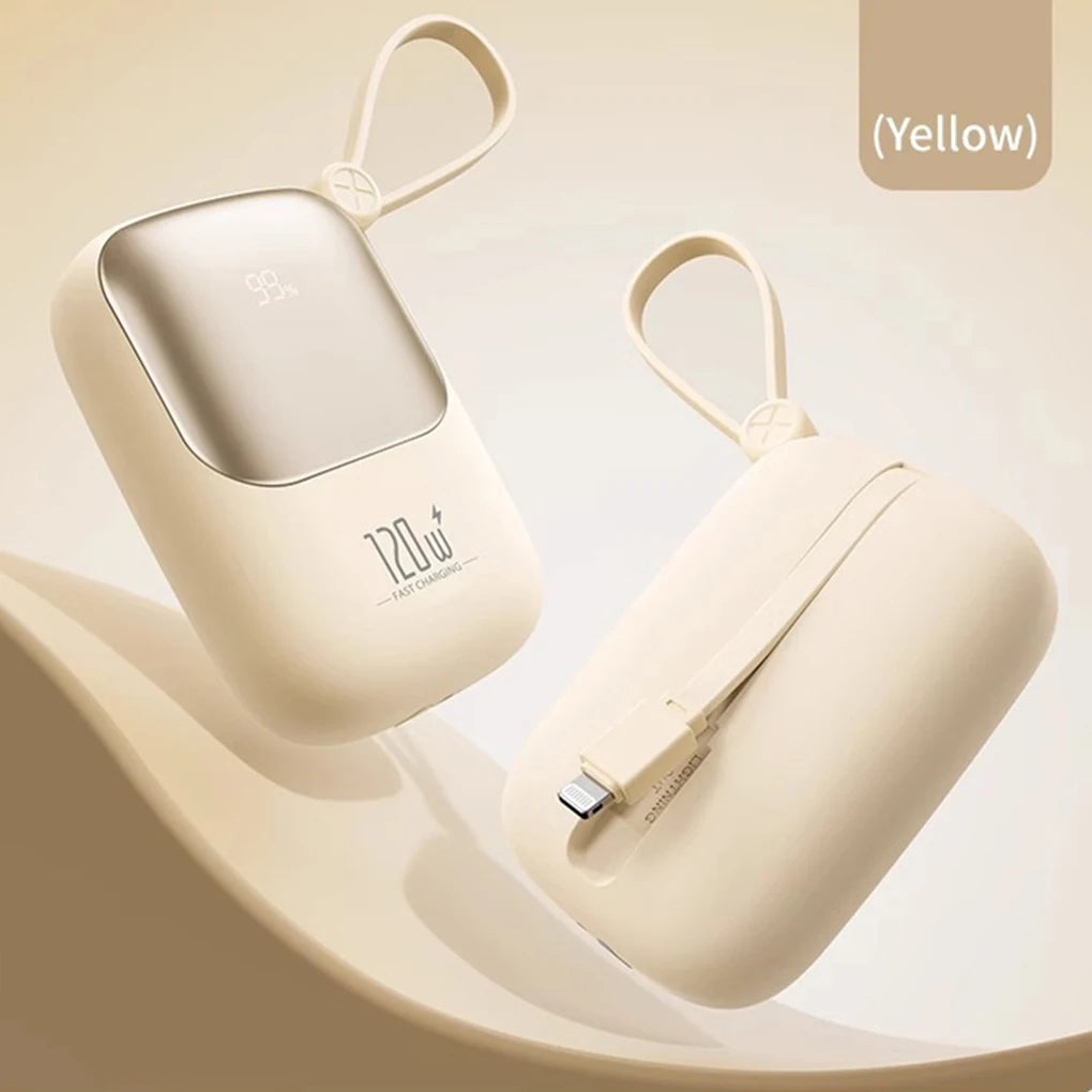 120W Super Fast 20000mAh Large Capacity Power Bank.  Two Way Charging / Digital Display.