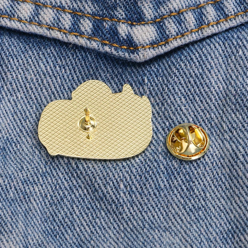 Sardine Can Enamel Festival Pin. Packed tighter than a Dom Dolla main stage set!