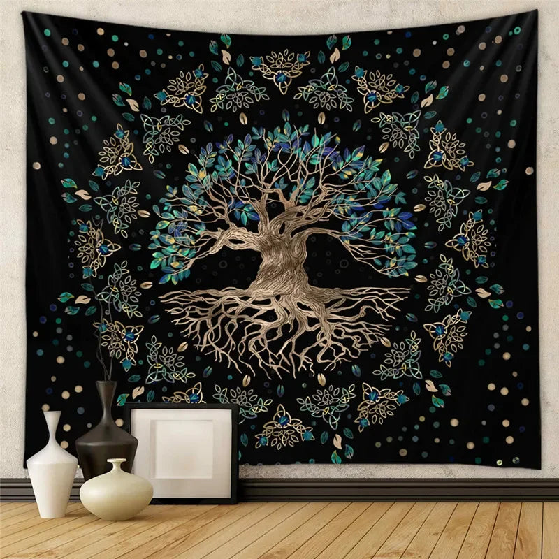 Psychedelic Trippy Sublime Sun Tapestry and many other Solar themed choices.